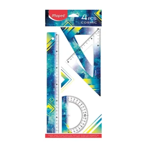 Set di righelli Maped Cosmic Teens 4/1