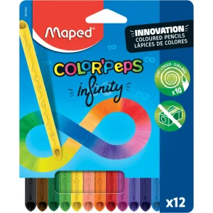 Matite colorate Maped Infinity 12/1 cartone