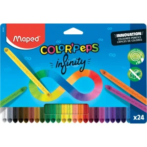 Matite colorate Maped Infinity 24/1 cartone