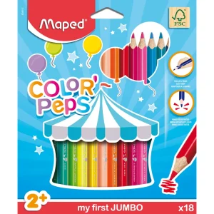Barvice MAPED Color’Peps Maxi 18/1