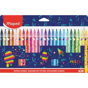 Flomastri Maped Pixel Party 24/1 – Karto