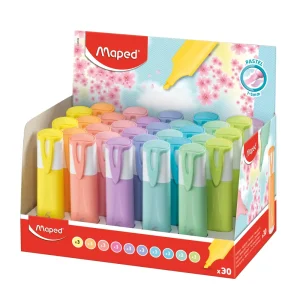 Marcatore fluorescente Maped pastel 30/1 – display