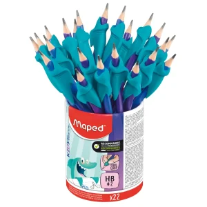 Matita in grafite Maped HB con gomma e impugnatura ergonomica 22/1