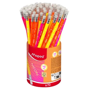 Matita in grafite Maped neon con gomma HB 72/1