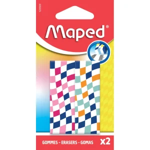 Gomma Maped Scacchiera – blister 2/1