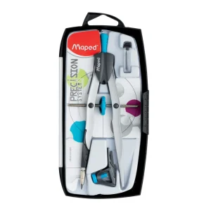 Compasso da disegno MAPED Precision System, 3 pezzi
