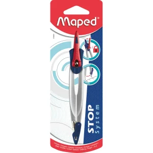 Compasso da disegno MAPED Stop System, 3 pezzi
