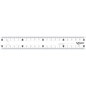 Righello MAPED Essential, 20 cm