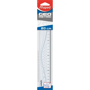 Righello MAPED Geometrico, 20 cm
