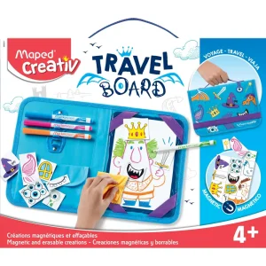 Creative set MAPED travel magnet