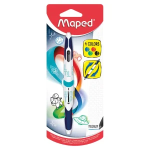 Penna a sfera MAPED Twin tip 4v1 57743