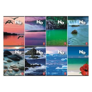 Hard exercise book Pigna H20 A5 5M 96L