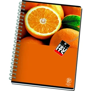 Spiral exercise book Pigna Fruits A4 small pack