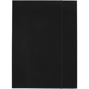 Cartella con elastico Optima A4 nera 600G