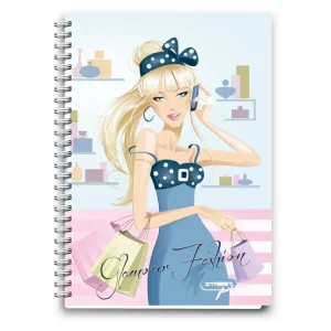 Quaderno a spirale street fashion A4 1R 80L
