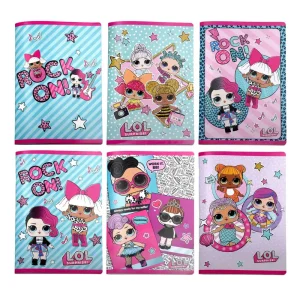 Exercise book A4, LOL dotted (different designs)