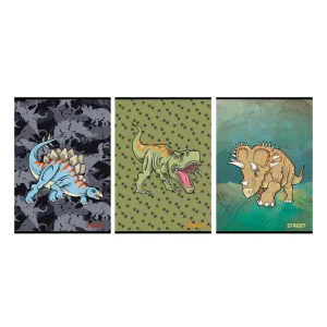 Quaderno street Dinosaurs A4 OC 54L