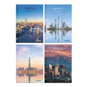 Exercise book Street Skyline A5 lined