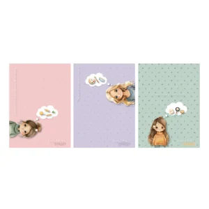 Quaderno Street Lovely letters A4 a righe