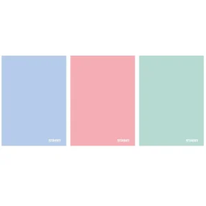 Exercise book street pastel PP A4 1R 42L
