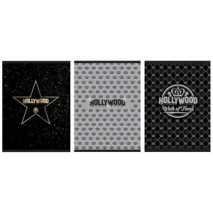 Exercise book Hollywood A4 small checkered