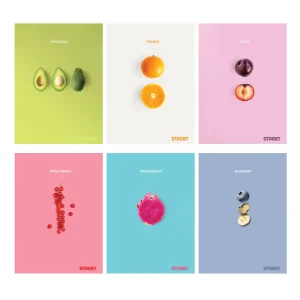 Quaderno street Fresh Fruit A4 OC 54L