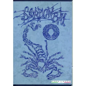 Exercise book Pigna Scorpion bay A4 small checkered