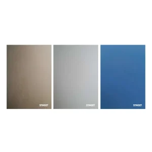 Quaderno Metalic PP A4 a righe con bordo