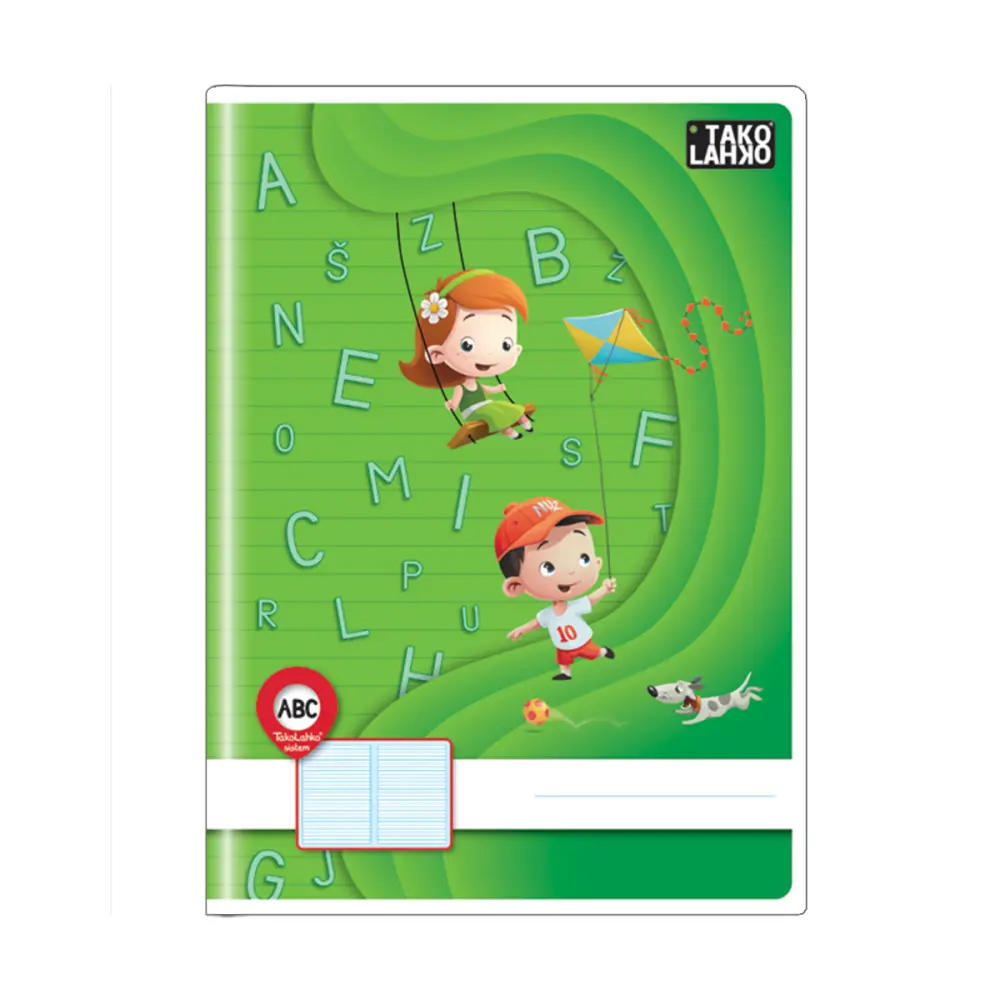 Quaderno così puoi A4/ABC lettere stampate