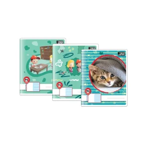 Exercise book So Can P2, 40L, B5 empty/latin