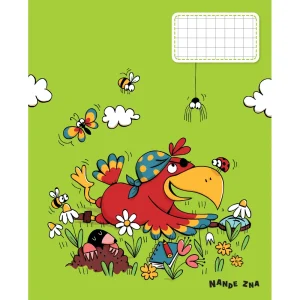 Exercise book Nande ZNA B5, 1cm checkered