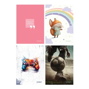 Folder with elastic band Street Teen A4, PP