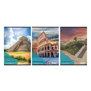 Quaderno street Wonders A4/1R 96L Q.p.
