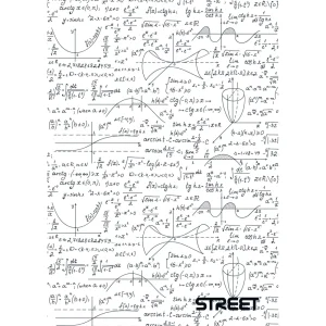 Taccuino A6, STREET MATH 65625