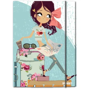 Folder with elastic band Street kids A4 600G