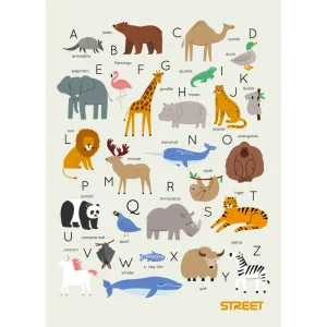 Taccuino A6, Street Willd life 40 fogli