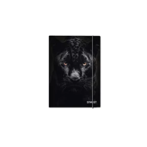 Folder with elastic band A4, STREET AFRICA