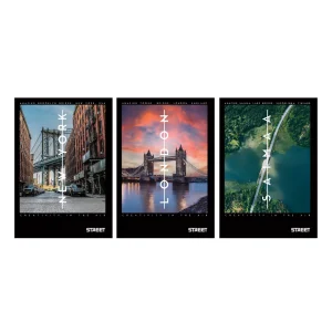 Quaderno Street Bridges A4 senza linee