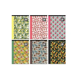 Exercise book Fruits A4 plain 80-sheet
