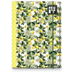 Folder with elastic band A4, STREET FRUITS