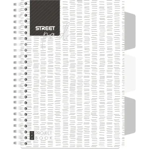 Quaderno Spirale S.pad bianco A5 1R 100L PR