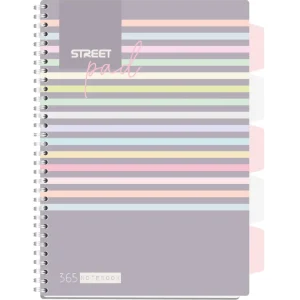 Quaderno Spirale S.pad Striscia A4 1R 100L PR