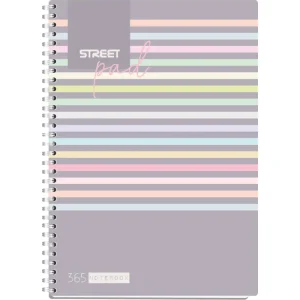 Quaderno Spirale S.pad Stripes A4 5M 100L