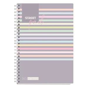 Quaderno Spirale S.pad Stripes A5 5M 100L