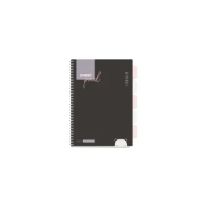 Quaderno Spirale S.pad color A4 1R 100L PR