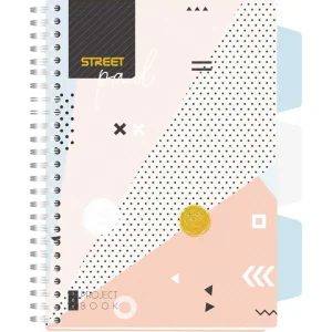 Quaderno Spirale S.pad color A5 5M 100L PR