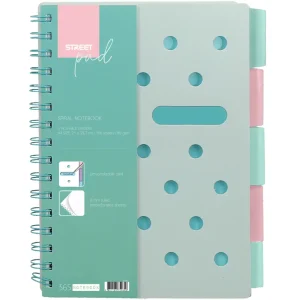 Quaderno Spirale S.pad green A41R 100L PR