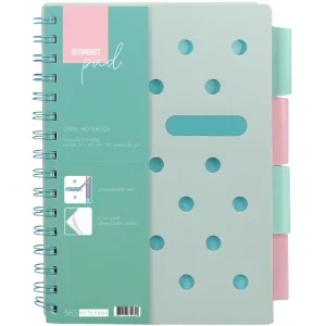 Quaderno Spirale S.pad green A55M 100L PR