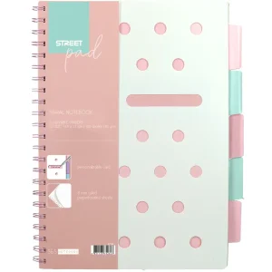 Quaderno Spirale S.pad rosa A4 1R PR