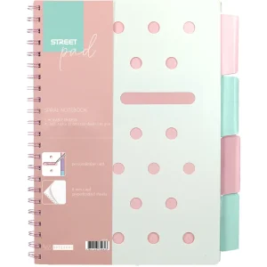 Quaderno Spirale S.pad rosa A5 5M PR